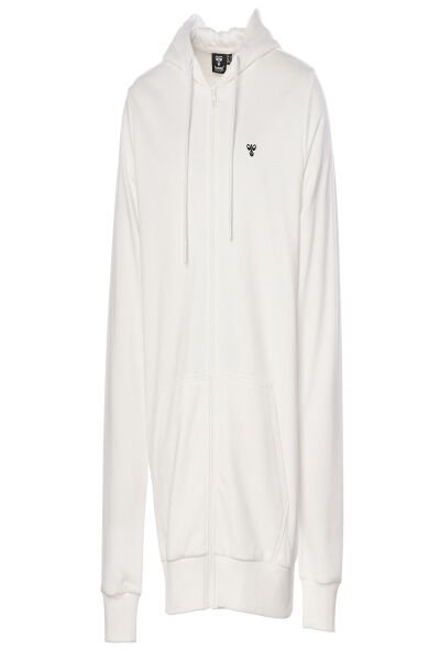 Hummel 921836 Siyah Erkek Regular Fit  Fermuarlı Kapüşonlu Sweat
