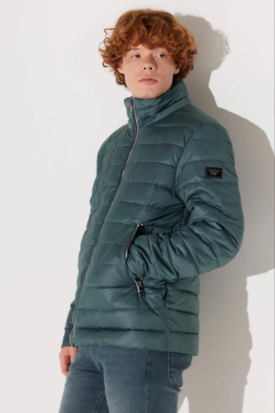 Lee L222378801 Haki Erkek Şişme Mont