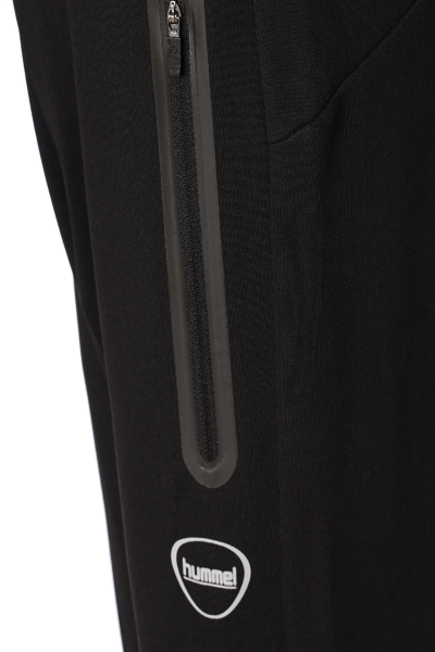 Hummel 931276-2001 HMLINTER PANTS Siyah Erkek Fermuarlı Cep Dar Paça Eşofman Altı