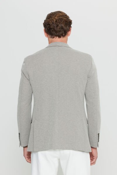 Altınyıldız ACE004252057 Haki Erkek Astarsız Slim Fit Ceket