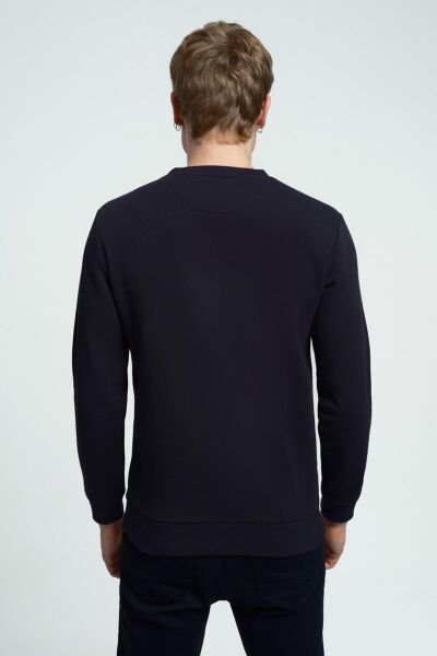 Loft 2034185 Siyah Bisiklet Yaka Erkek Sweat