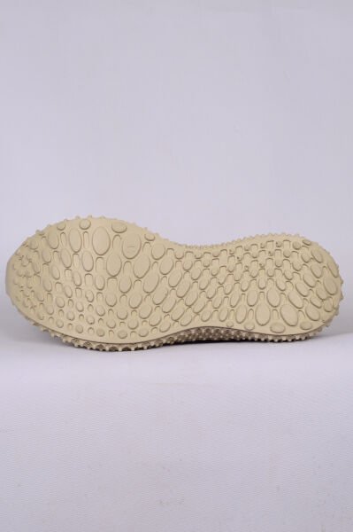 Pierre Cardin PC-30679 Ortapedik Tabanlı Hava Alan Fileli Ve Bağcıklı Bej Erkek Sneaker Ayakkabı