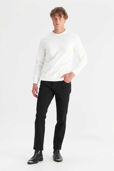 Wrangler W2520534100 Beyaz Erkek Baskılı Regular Fit Bisiklet Yaka Sweatshirt