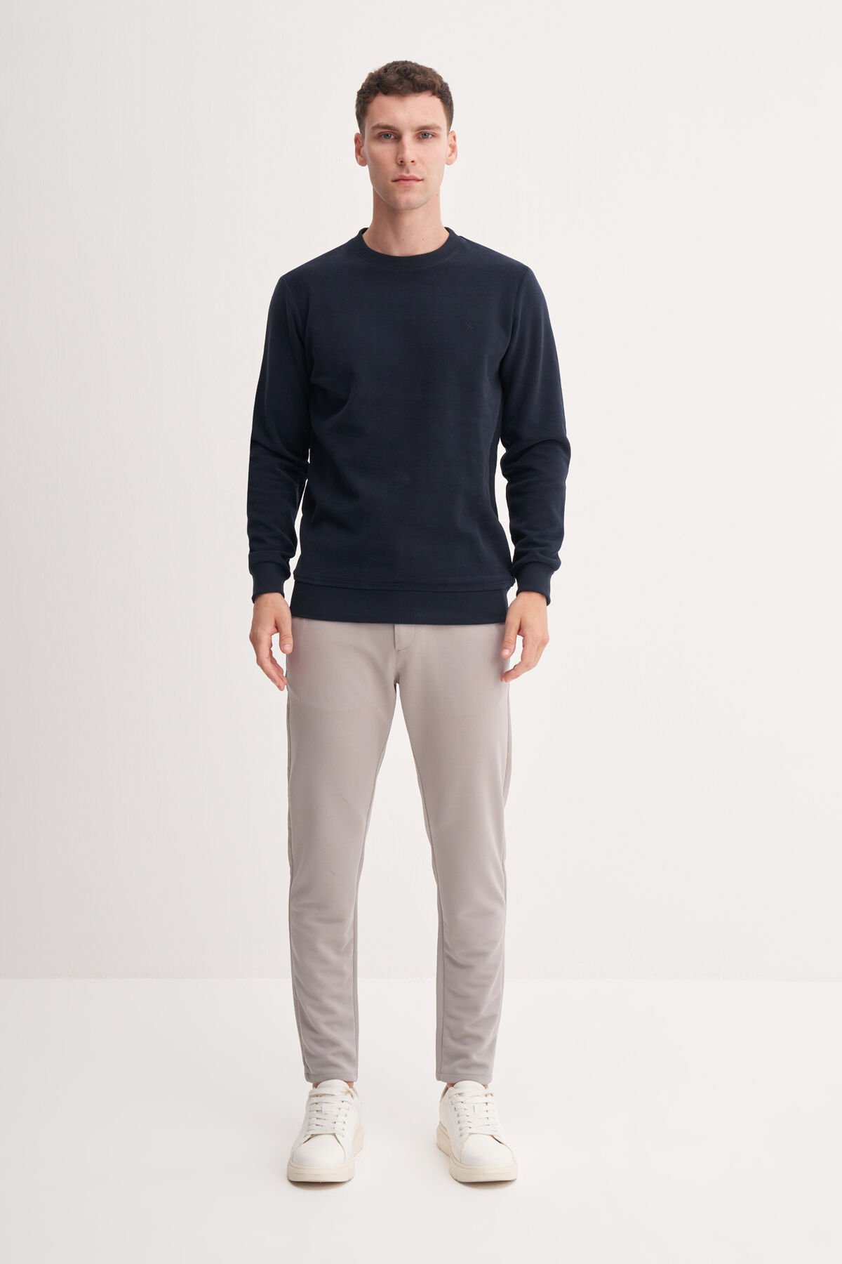 Cazador 56400 Lacivert Erkek Sweatshirt