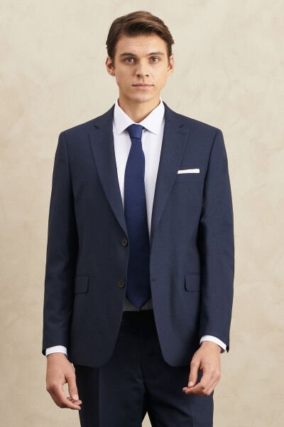 Altınyıldız 4A3010000017 Lacivert Erkek Demas Dallas Regular Fit Takım Elbise