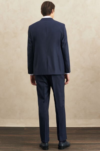 Altınyıldız 4A3010000017 Lacivert Erkek Demas Dallas Regular Fit Takım Elbise