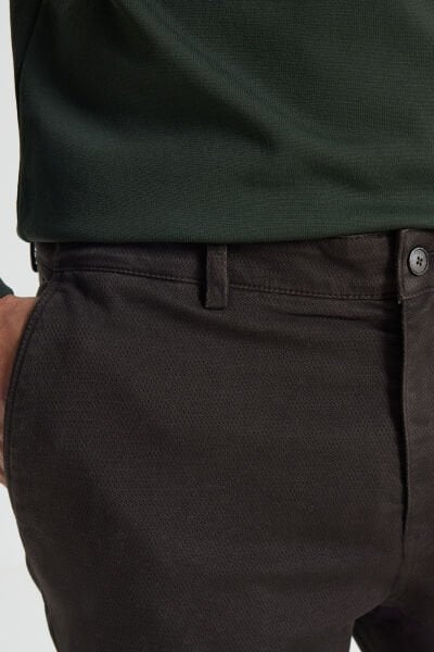 Altınyıldız ACE012510149 Kahverengi Erkek Önde Yan Cepli Pantalon