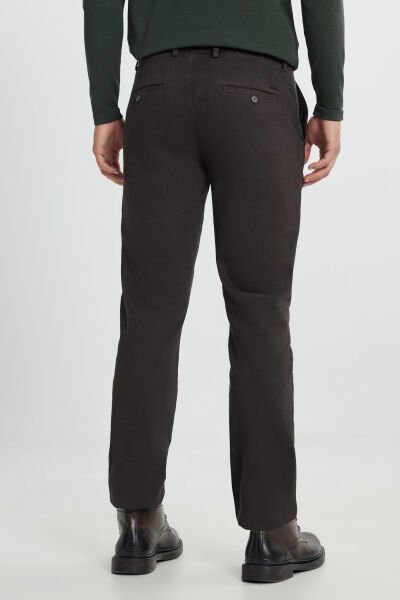 Altınyıldız ACE012510149 Kahverengi Erkek Önde Yan Cepli Pantalon