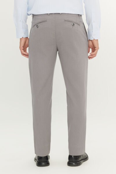 Altınyıldız ACE001252190 Gri Erkek Normal Bel Normal Paça Comfort Fit Pantolon