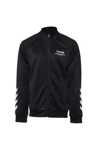 Hummel 921133 Erkek Siyah Fermuarlı Eşofman Üstü