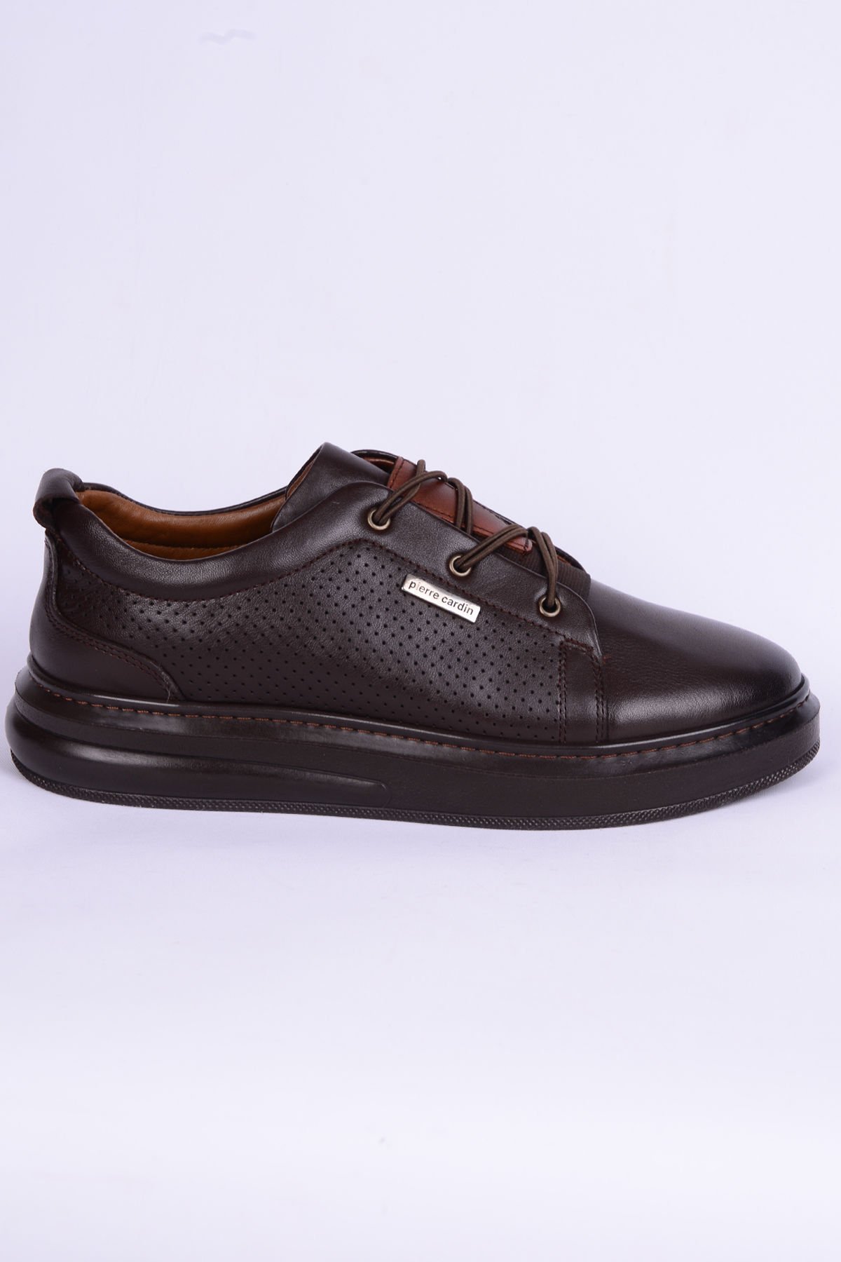 Pierre Cardin 9701 Casual Deri Ortopedik Günlük Kahverengi Erkek Ayakkabı