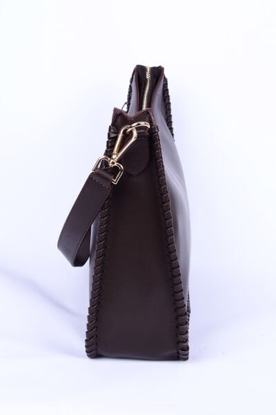 Carus Laaw23000010 Kahverengi Kadın Laura Ashley Deri Omuz Çanta