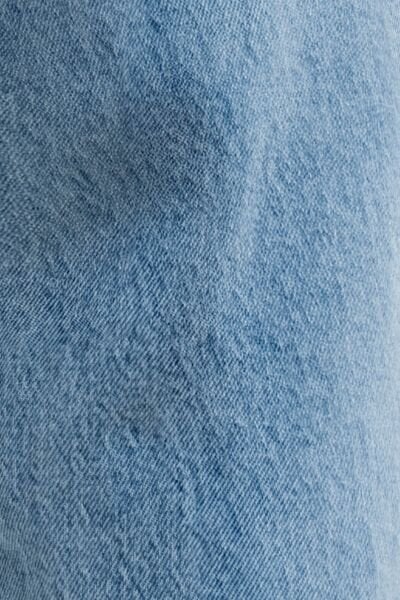 Loft 2036157 Mavi Kadın Mom Slim Fit Yüksek Bel Dar Paça Kot Pantolon