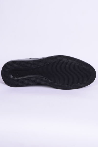 Pierre Cardin 10480 Deri Ortopedik Taban Günlük Siyah Erkek Ayakkabı