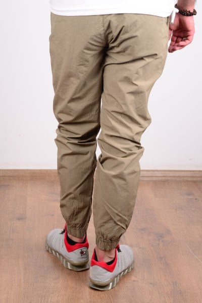 Cazador 24YCEED00018 Haki Erkek Joger Joger Fit Rahat Kesim Normal Bel Beli Ve Paçası Lastikli Pantolon