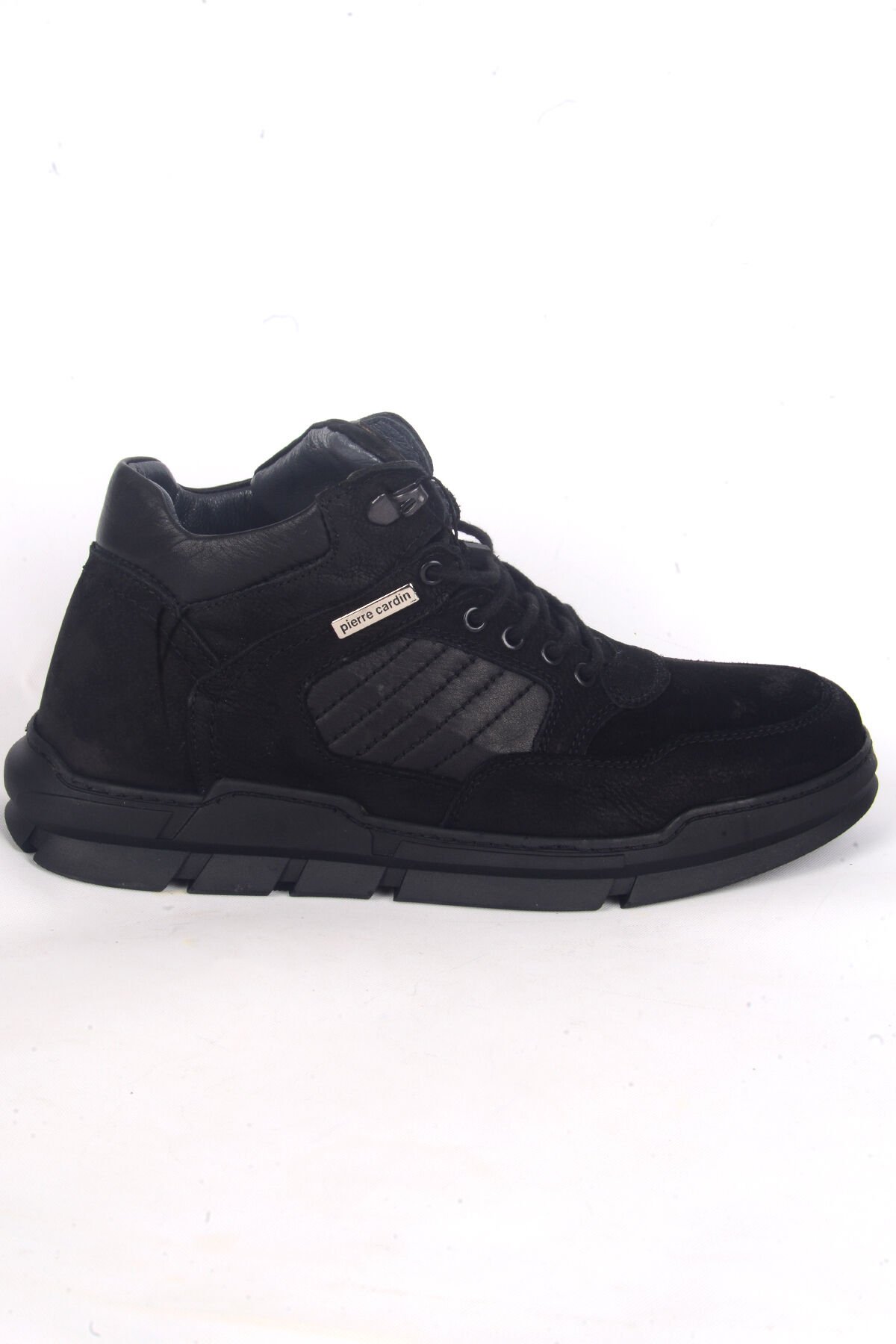 Pierre Cardin 382305 Vip Exclus Bağcıklı Siyah Ortapedik Taban Siyah Erkek Bot