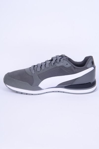Puma 384640-14 St Runner Mesh V3 Gri-Beyaz Erkek Spor Ayakkabı