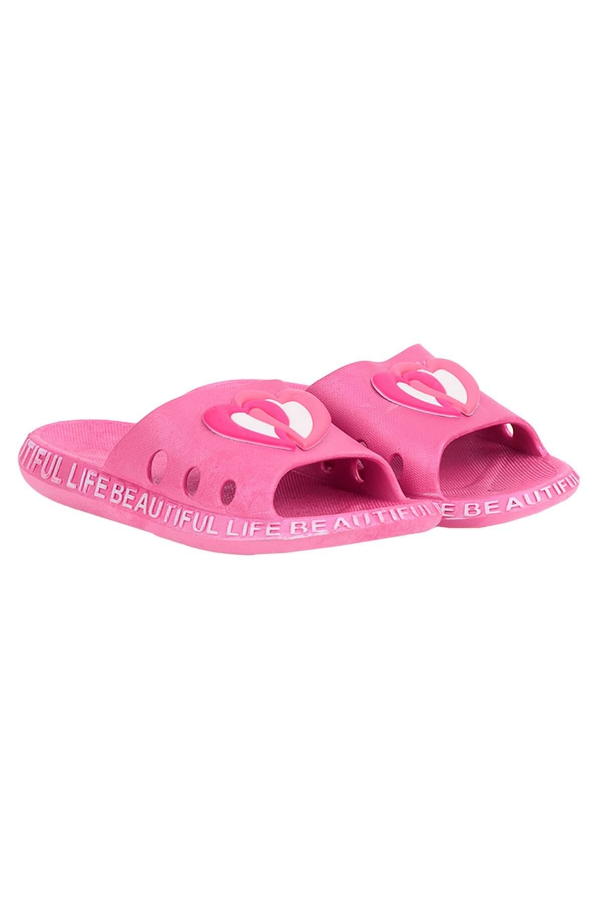 Akınalbella 9009.F.044 Pembe Kız Çocuk Terliği
