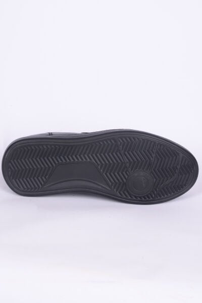 Pierre Cardin 42114 Deri Rahat Taban Bağcıklı Esnek Rahat Siyah Günlük Erkek Sneaker Ayakkabı