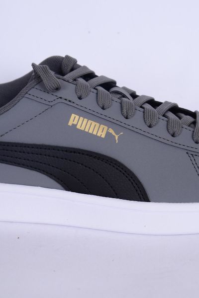 Puma 392336-02 Puma Smash 3.0 Buck Gri-Siyah Erkek Spor Ayakkabı