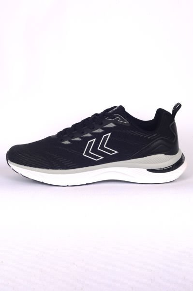 Hummel 900696-2001 HMLPLAX Üstü Fileli Ve Bağcık Detaylı Ortapedik Taban Siyah Erkek Spor Ayakkabı