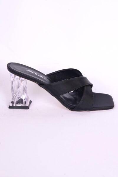 Pierre Cardin 52221 Kadın Siyah Topuklu Ayakkabı