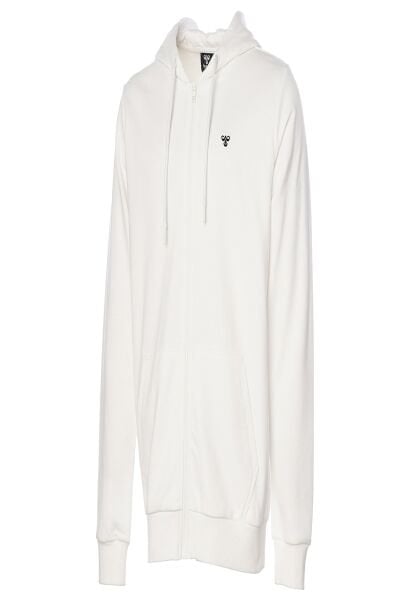 Hummel 921836 Siyah Erkek Regular Fit  Fermuarlı Kapüşonlu Sweat