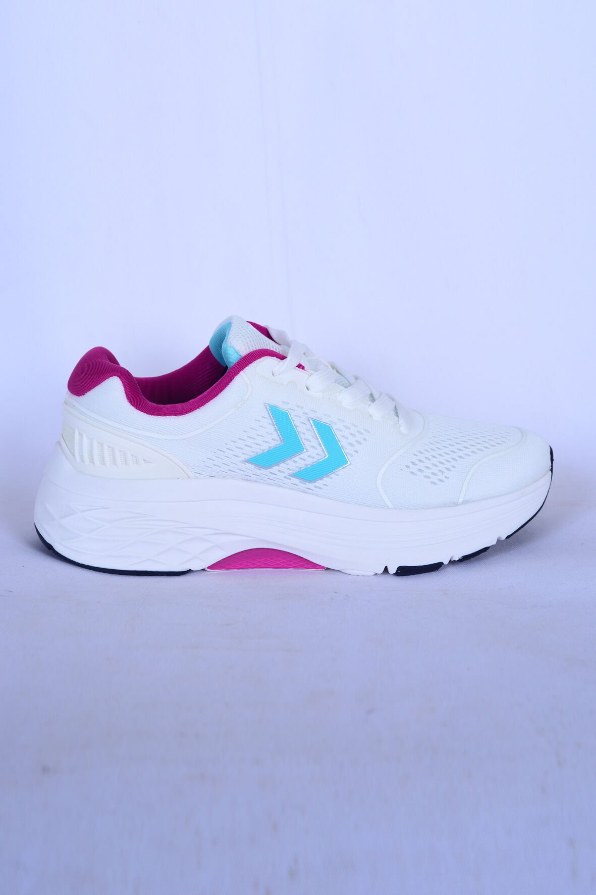 Hummel 900585-9007 OPAC File Kaplı Rahat Üst Bağcıklı Ortapedik Sünger Tabanlı Beyaz Kadın Spor Ayakkabı