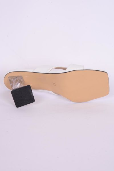 Pierre Cardin 52221 Kadın Beyaz Topuklu Ayakkabı