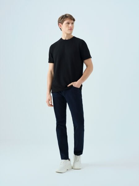 Loft 2039483 Lacivert Erkek Slim Fit Kot Pantolon