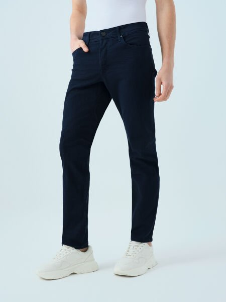 Loft LF2039483 Lacivert Erkek Slim Fit Kot Pantolon