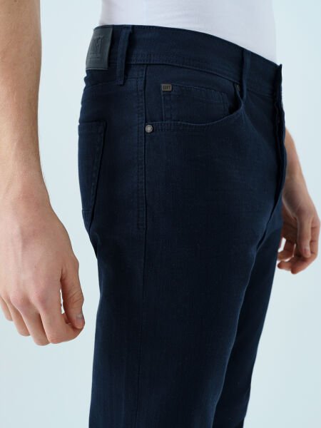 Loft LF2039483 Lacivert Erkek Slim Fit Kot Pantolon