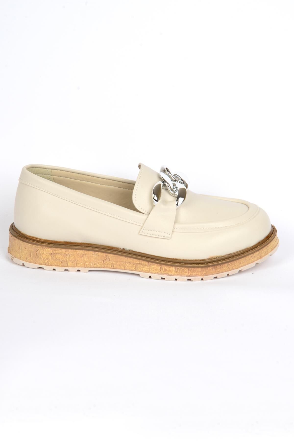 Walkway Dkc2307 Bej Kadın Günlük Ayakkabı