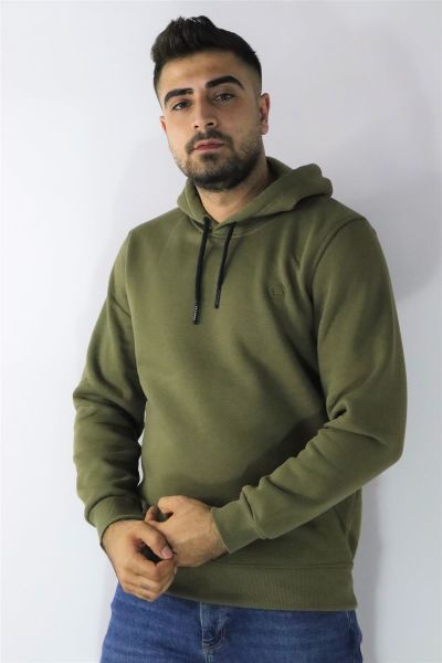 Cazador 22KCEEO05616 Erkek Haki Kapüşonlu Sweat