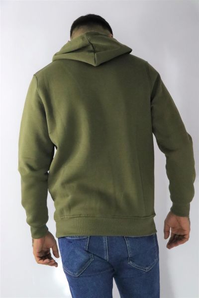 Cazador 22KCEEO05616 Erkek Haki Kapüşonlu Sweat