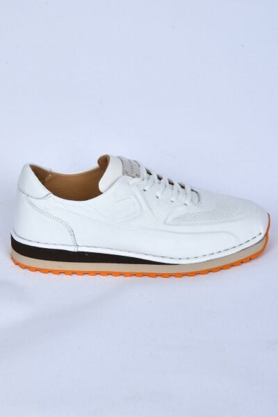 Pierre Cardin 80700 Beyaz Erkek Spor Ayakkabı