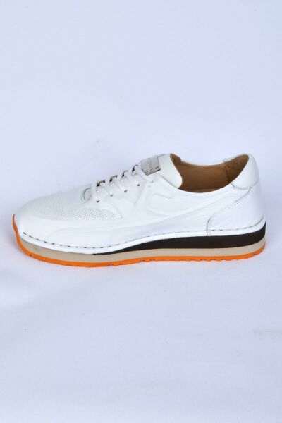 Pierre Cardin 80700 Beyaz Erkek Spor Ayakkabı