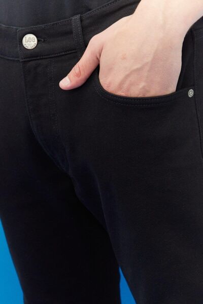 Lee L719HFAE Luke Erkek Siyah Pantolon