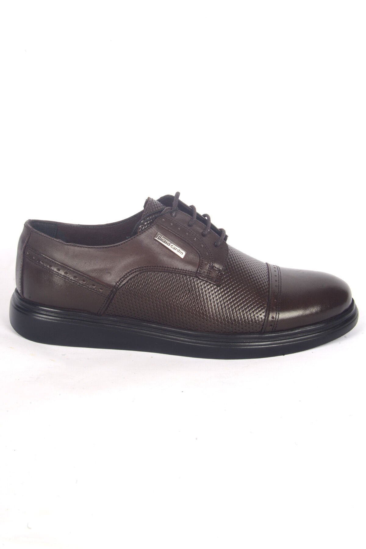 Pierre Cardin 90165-1 Freelight Deri Bağcıklı Normal Taban Kahverengi Klasik Erkek Ayakkabı