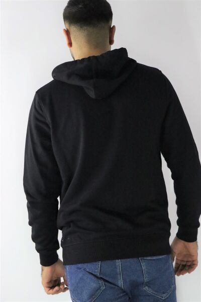 Cazador 22KCEEO05611 Erkek Siyah Kapüşonlu Sweat