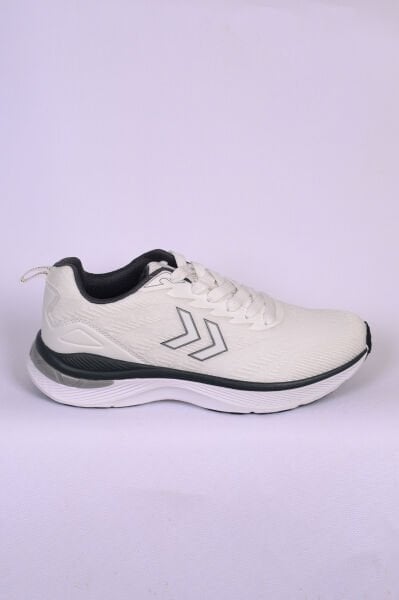 Hummel 900696-9001 HMLPLAX Üstü Fileli Ve Bağcık Detaylı Ortapedik Taban Beyaz Erkek Spor Ayakkabı