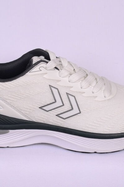 Hummel 900696-9001 HMLPLAX Üstü Fileli Ve Bağcık Detaylı Ortapedik Taban Beyaz Erkek Spor Ayakkabı