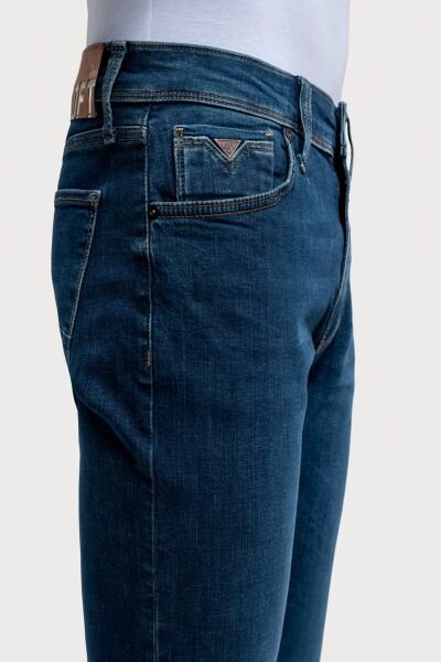Loft 2035700 Mavi Erkek Ricardo Slim Fit Normal Bel Daralan Paça Kot Pantolon