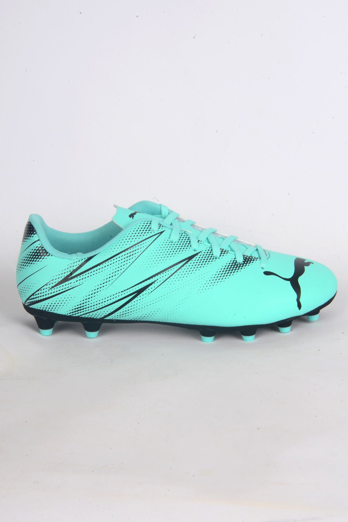 Puma107477-10 Yeşil Nane Deri Rahat Taban Bağcıklı Esnek Rahat  Erkek Krampon Spor Ayakkabı