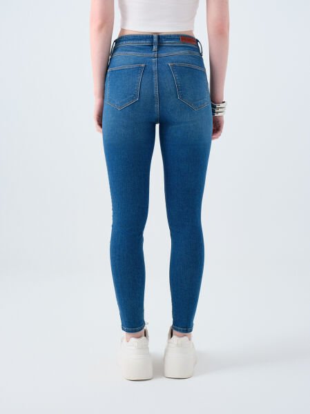 Loft LF2037057 Mavi Kadın Natalıe Kot Pantolon