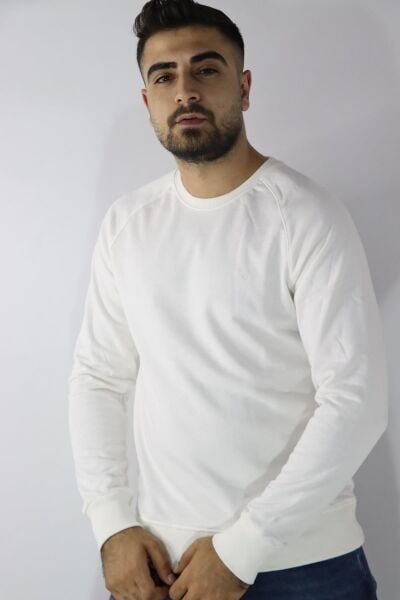 Cazador 22KCEEO05610 Erkek Ekru Sweat