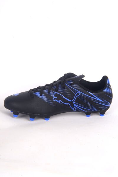 Puma107477-08 Siyah Deri Rahat Taban Bağcıklı Esnek Rahat  Erkek Krampon Spor Ayakkabı