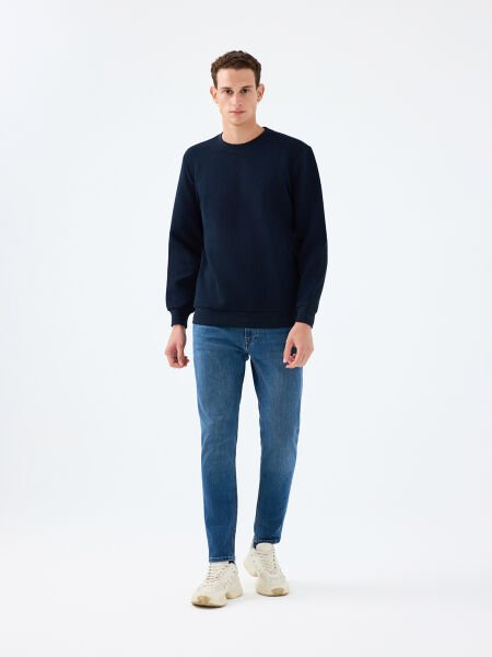 Loft LF2039922 Mavi Erkek Justin Skinny Fit Esnek Kumaş Kot Pantolon