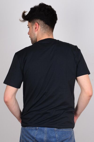 Wrangler W7H4D3XV6 Antrasit Erkek Baskılı Biskilet Yaka T-shirt