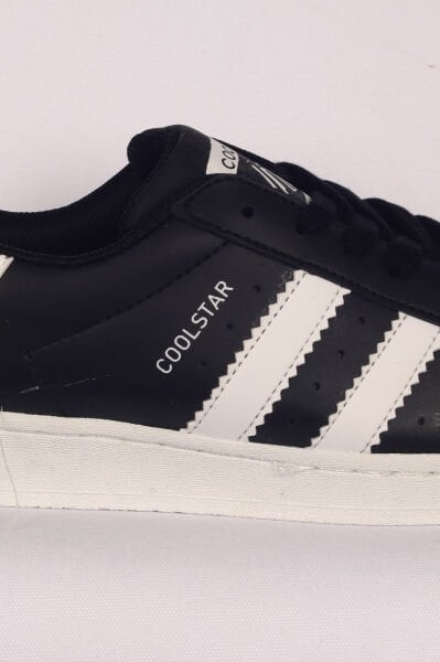 Walkway Star Cool Siyah Sünger Tavan Bağcıklı Kadın Günlük Ayakkabı